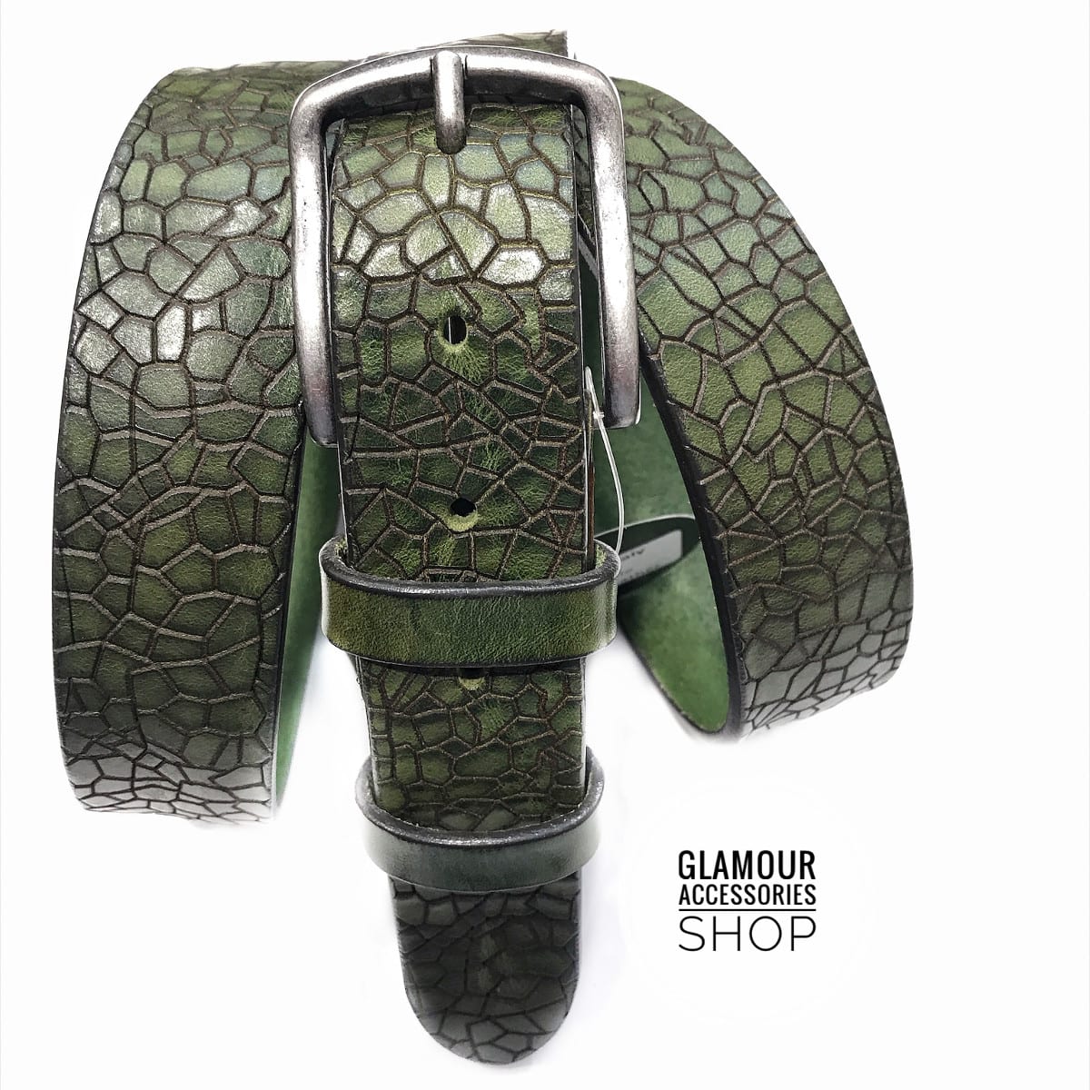 CINTURA vera pelle MADE IN ITALY laserata Riccione - immagine 5