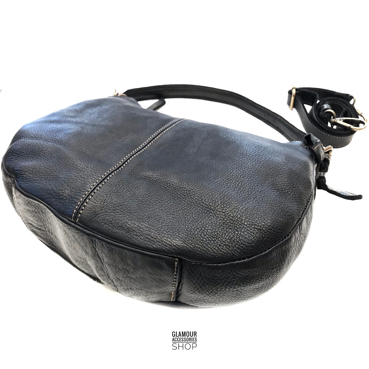BORSA donna sacca piccola vera pelle MADE IN ITALY LUXY - immagine 10