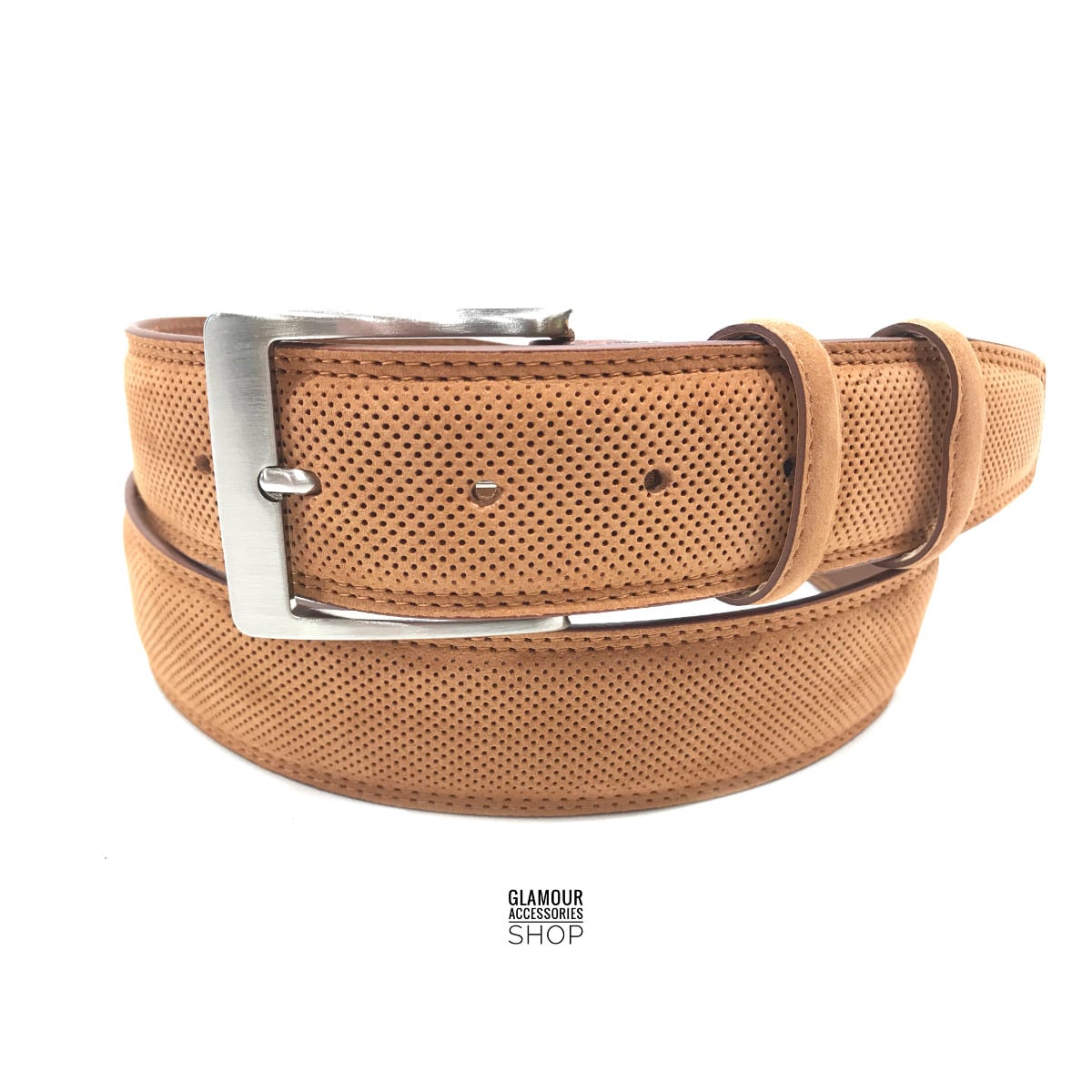 Cintura vera pelle NABOUK doppia cucitura MADE IN ITALY Courmayeur - immagine 8