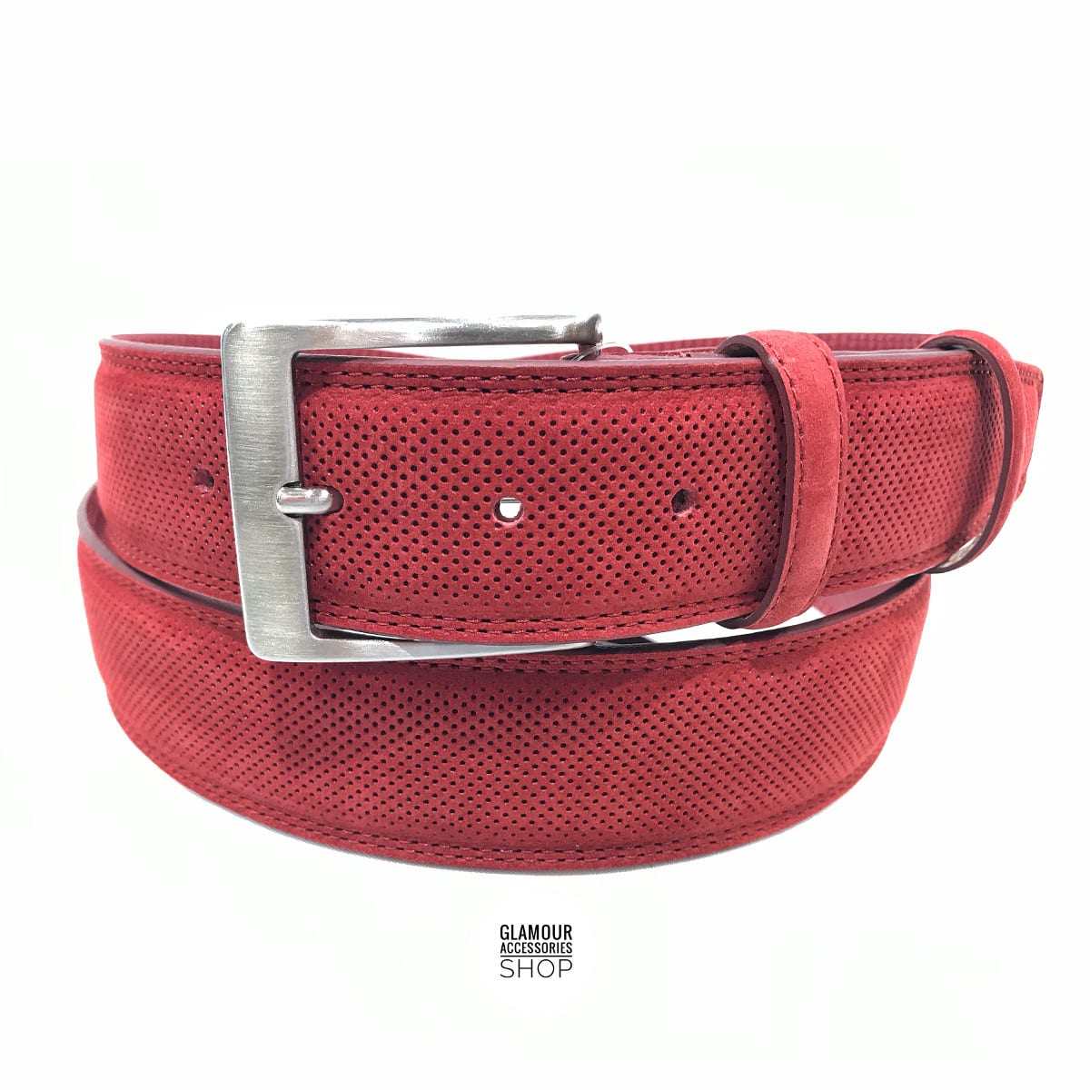 Cintura vera pelle NABOUK doppia cucitura MADE IN ITALY Courmayeur - immagine 14