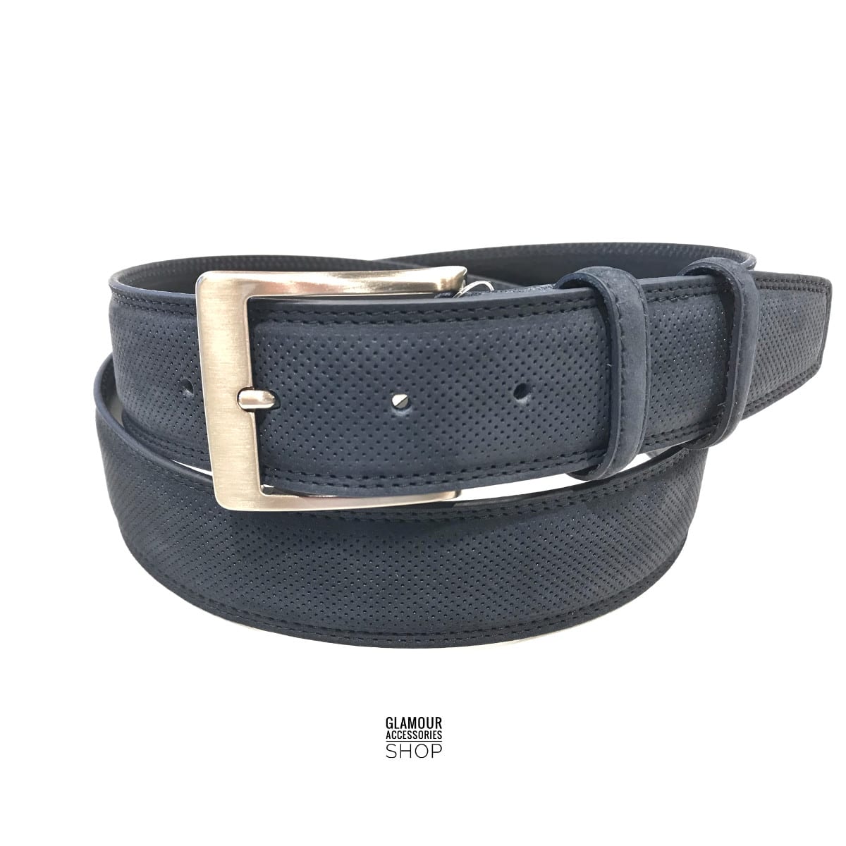 Cintura vera pelle NABOUK doppia cucitura MADE IN ITALY Courmayeur - immagine 16