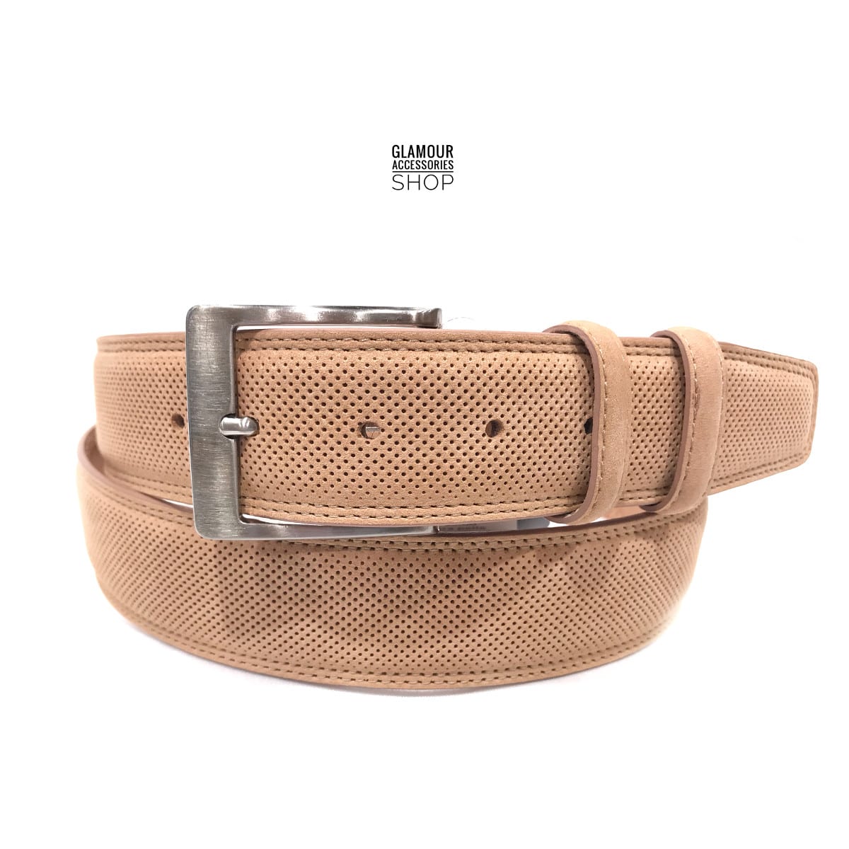 Cintura vera pelle NABOUK doppia cucitura MADE IN ITALY Courmayeur - immagine 15