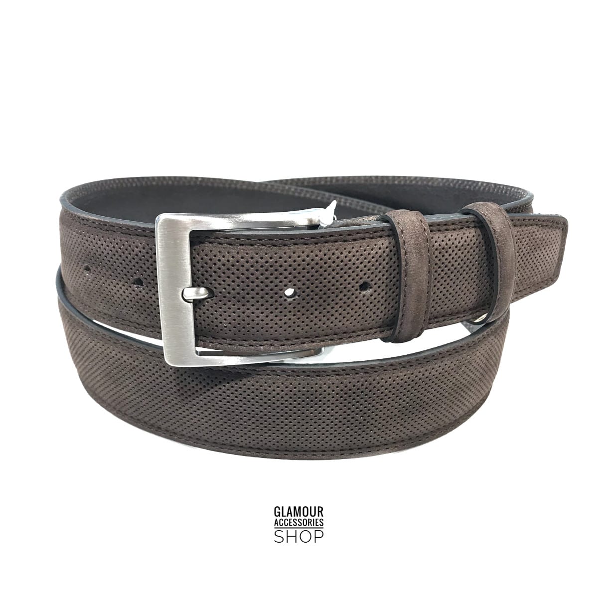 Cintura vera pelle NABOUK doppia cucitura MADE IN ITALY Courmayeur - immagine 12