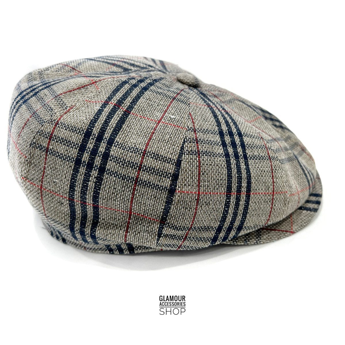 CAPPELLO Coppola estivo uomo donna cotone lino 8 spicchi MADE IN ITALY Ferry - immagine 5