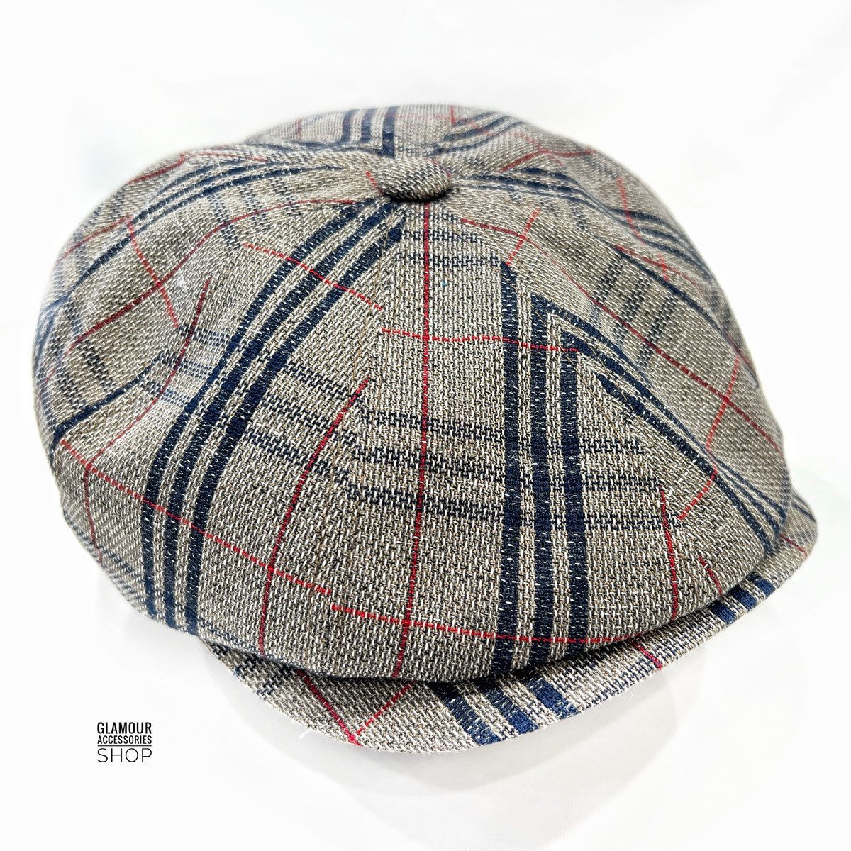 CAPPELLO Coppola estivo uomo donna cotone lino 8 spicchi MADE IN ITALY Ferry