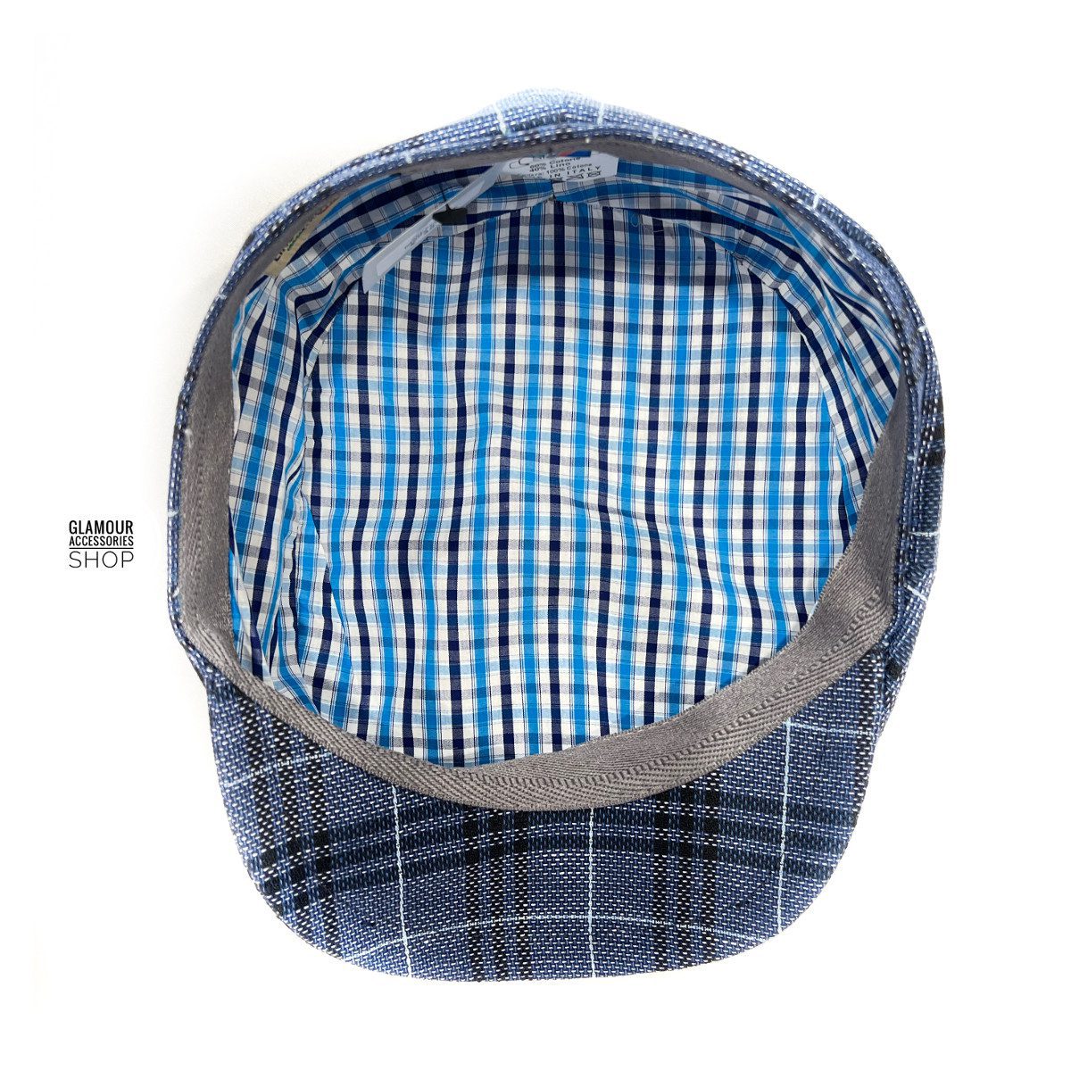 CAPPELLO Coppola estivo uomo donna cotone lino 8 spicchi MADE IN ITALY Ferry - immagine 6