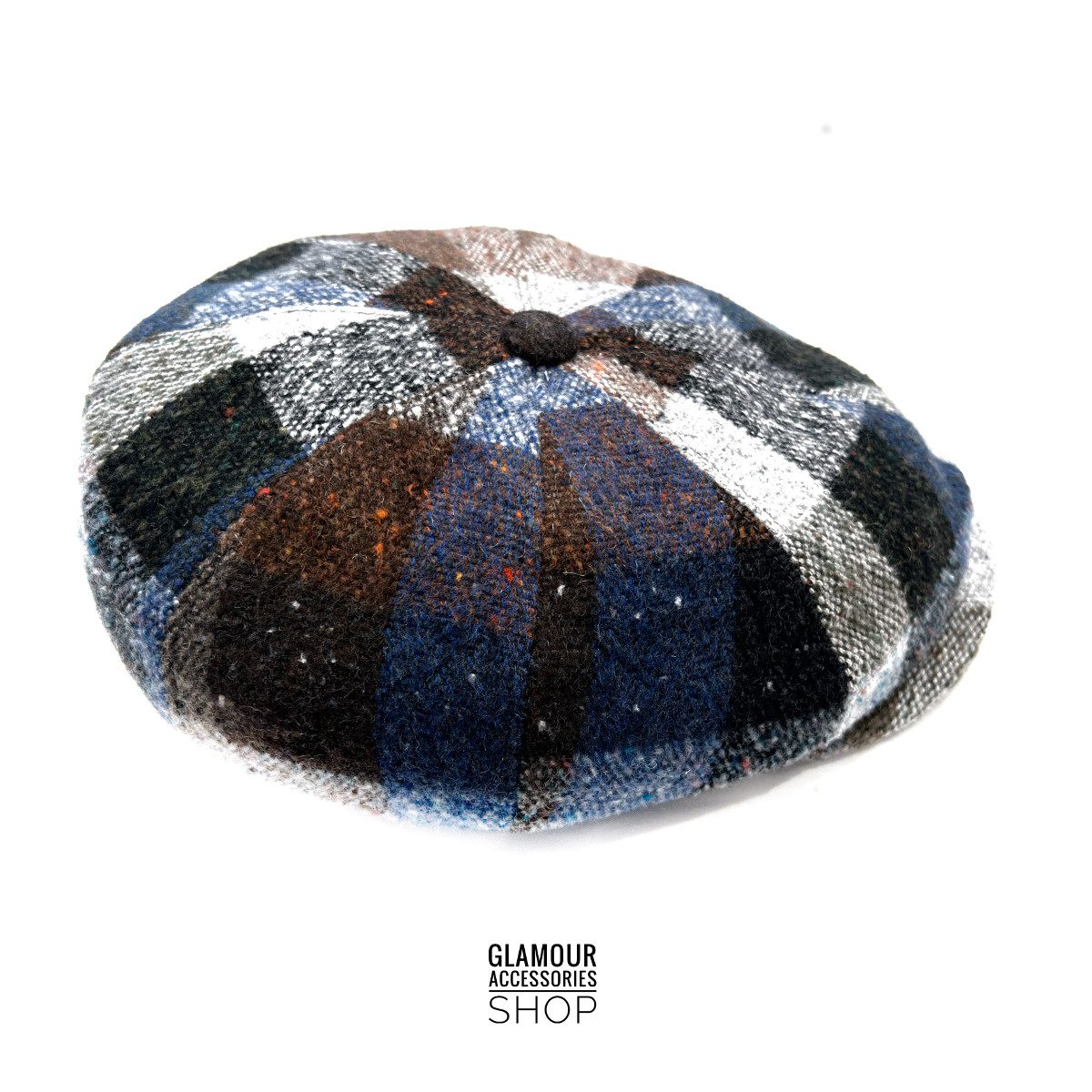 Coppola cappello invernale uomo donna 8 spicchi irlandese MADE IN ITALY multicolor MILANO - immagine 9