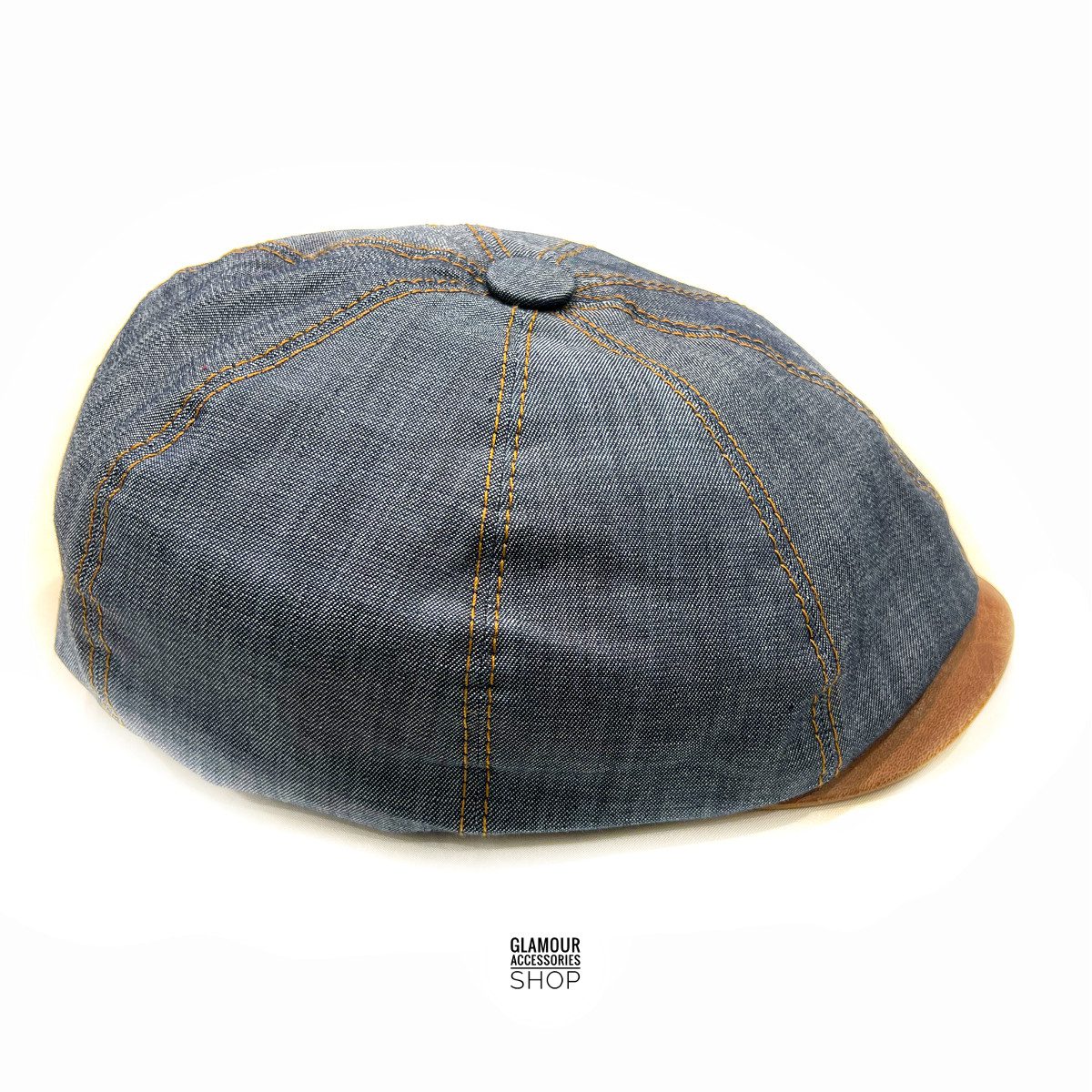CAPPELLO Coppola estiva uomo donna S M L XL Irlandese 8 spicchi MADE IN ITALY McConnor - immagine 2