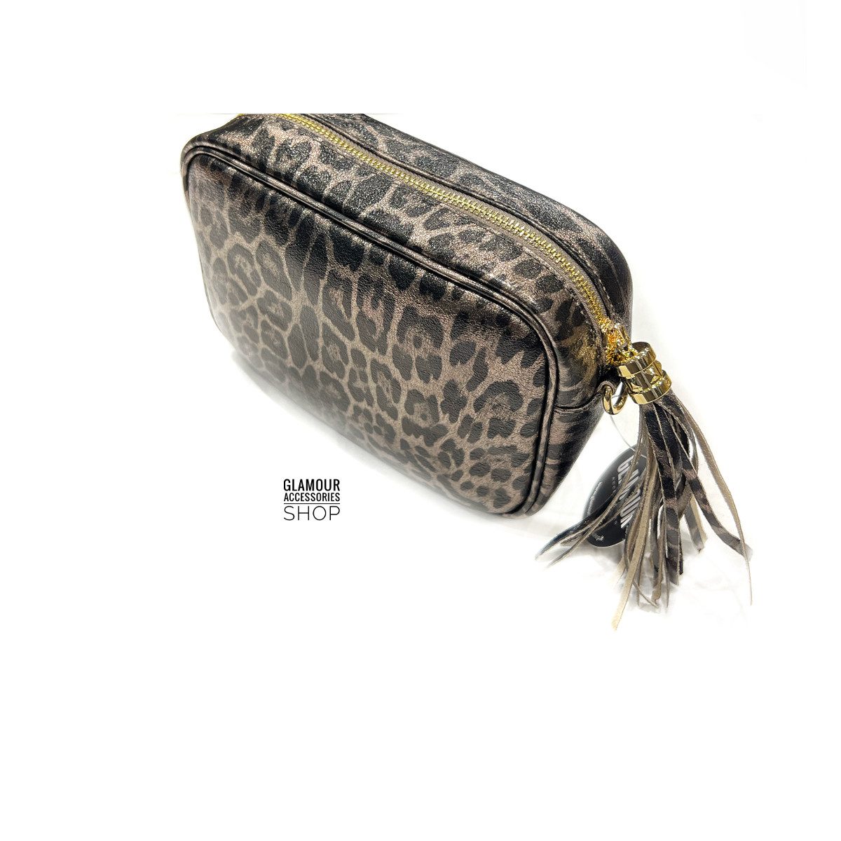 BORSA tracolla donna vera pelle con tracolla lunga regolabile MADE IN ITALY Saponetta - immagine 42
