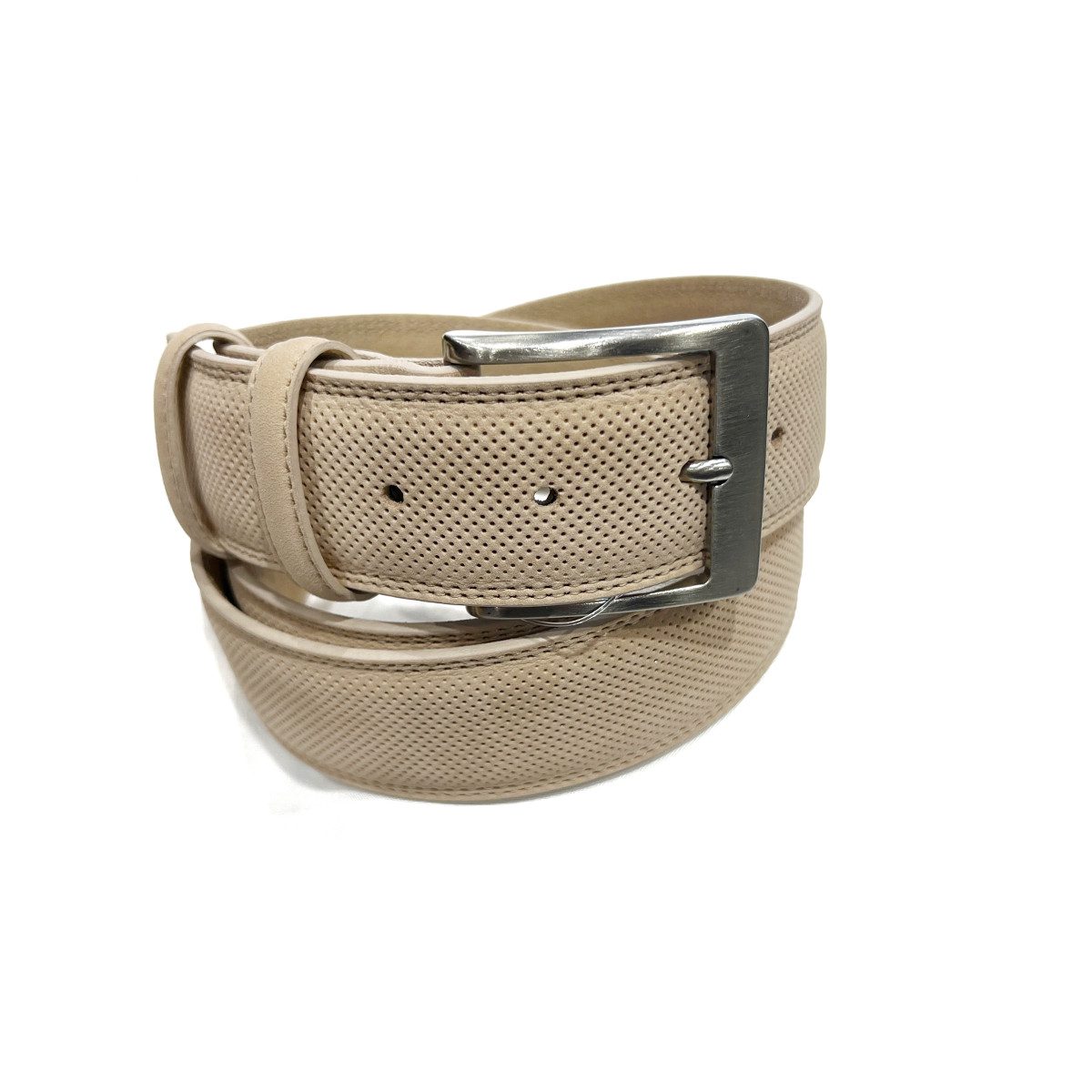 Cintura vera pelle NABOUK doppia cucitura MADE IN ITALY Courmayeur - immagine 22
