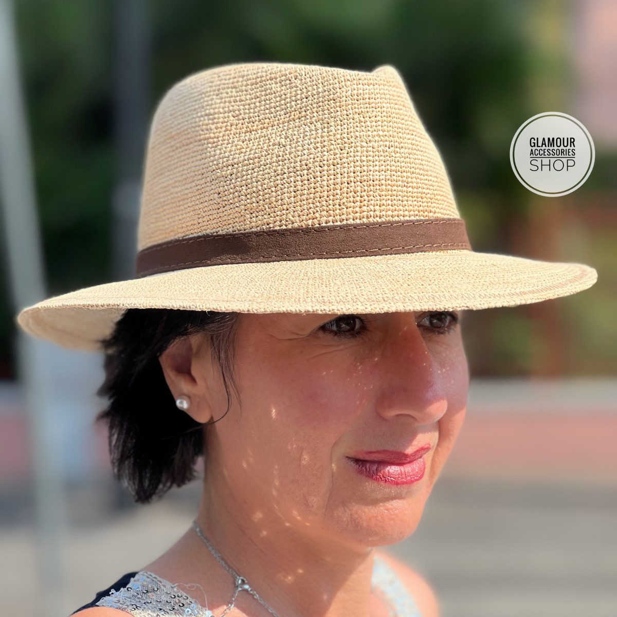 Cappello TRAVALLER estivo  UOMO DONNA RAFFIA MADE IN ITALY CLONEY - immagine 6