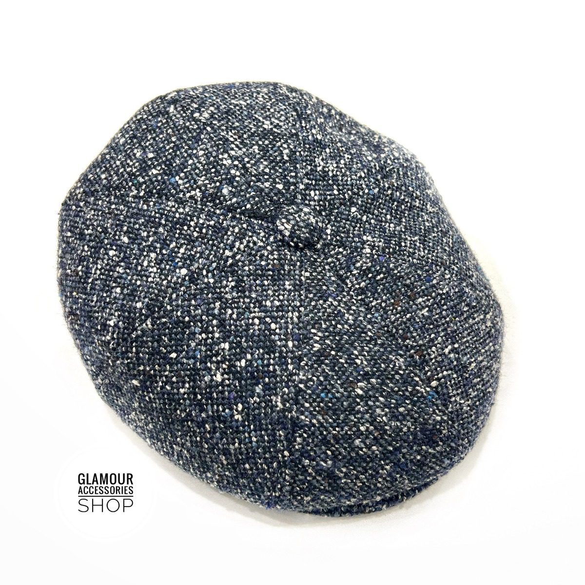 Berretto Coppola invernale irlandese 8 spicchi sale pepe MADE IN ITALY PEAKY - immagine 14
