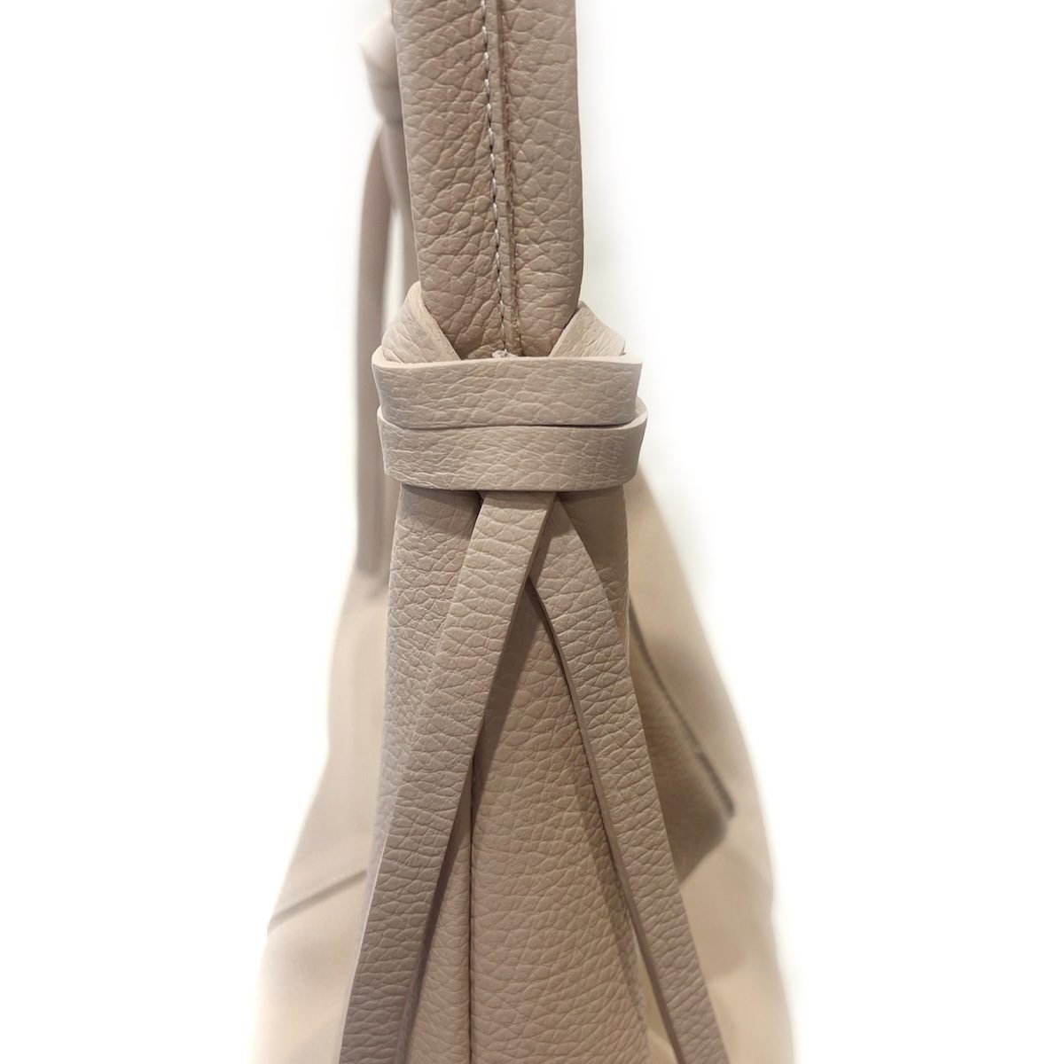 Borsa sacca in vera pelle Made in Italy Denise - immagine 11